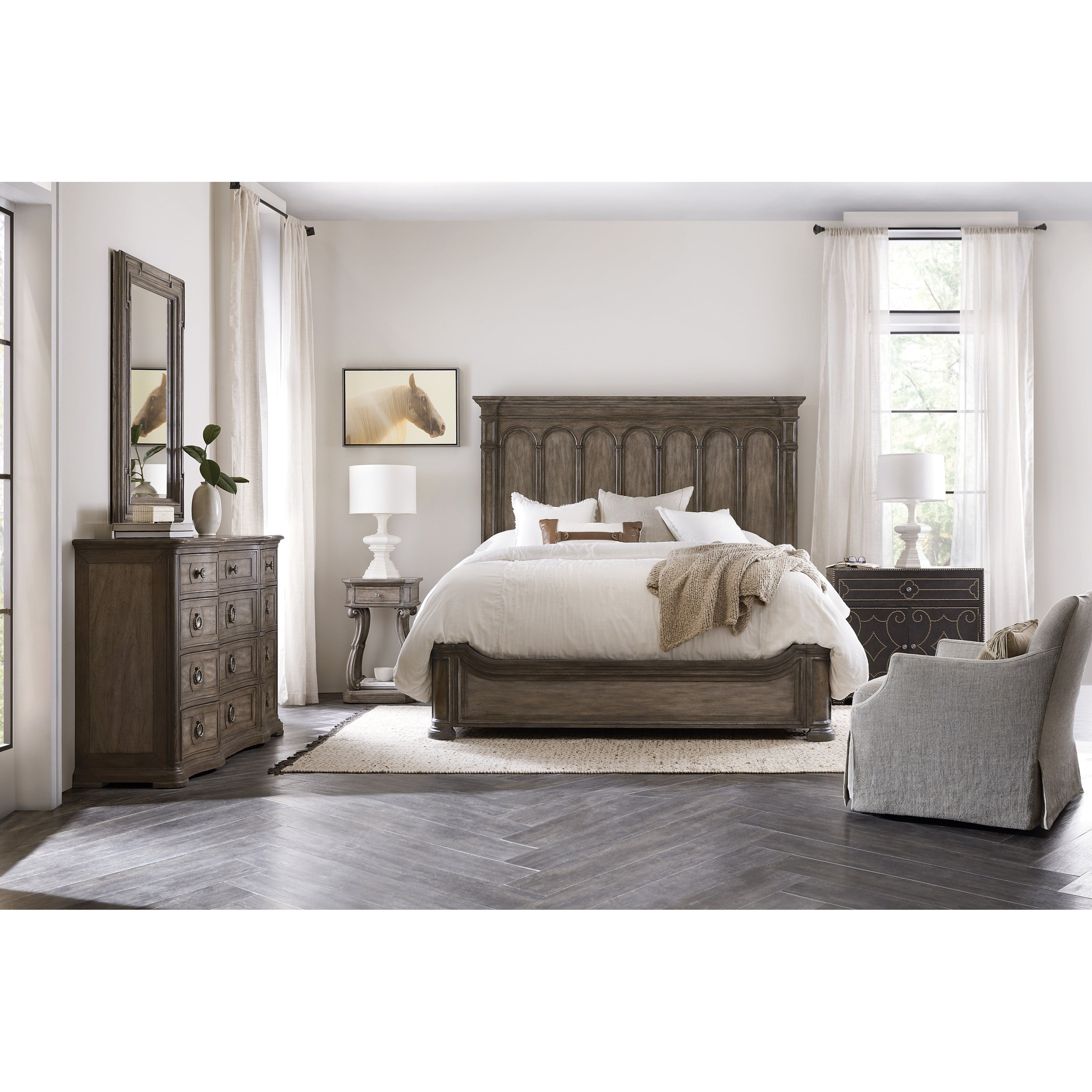 Hooker Furniture Woodlands Queen Bedroom Group Wayside Furniture Bedroom Groups