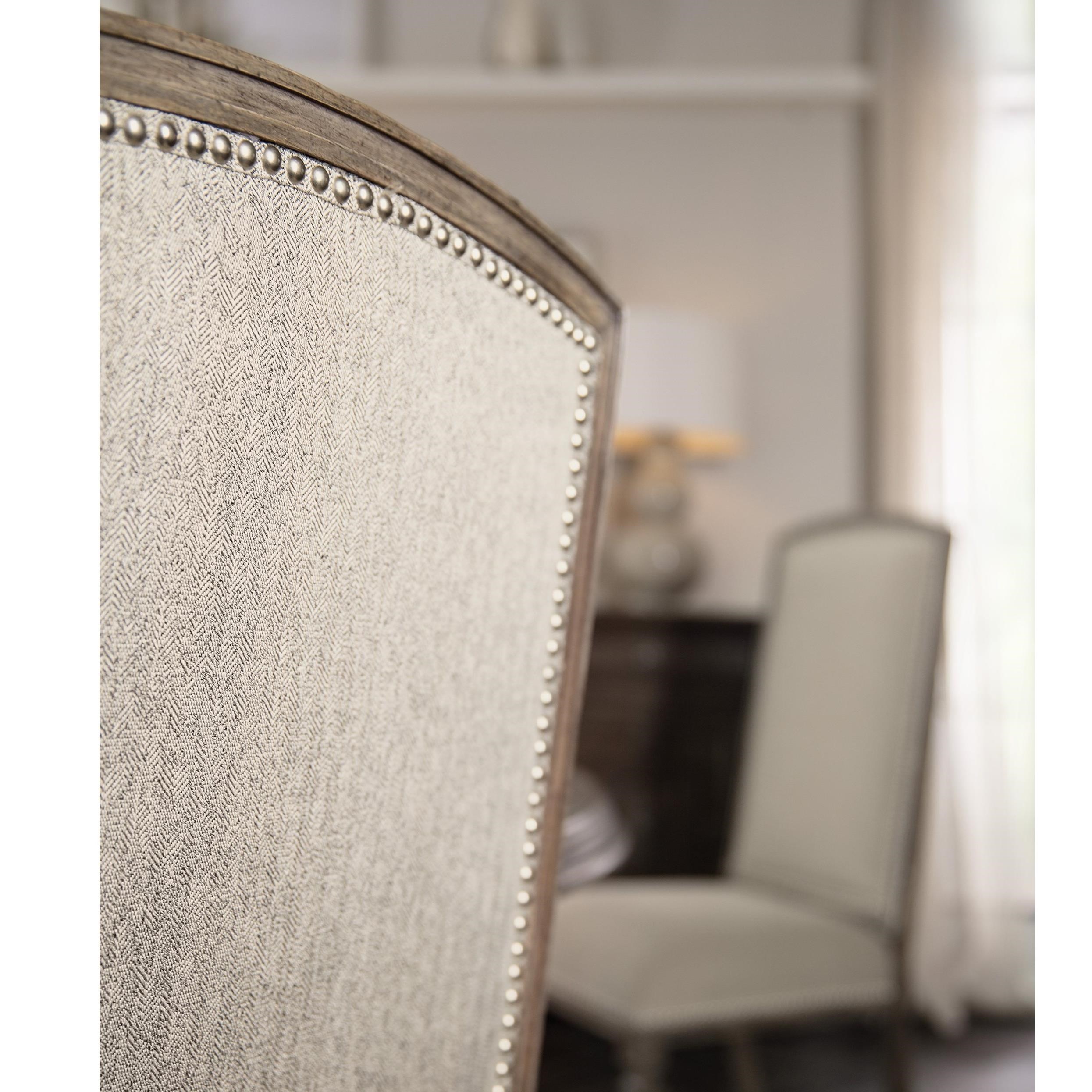 Hooker Furniture Woodlands Transitional Arched Upholstered Side Chair Suburban Furniture Dining Side Chairs