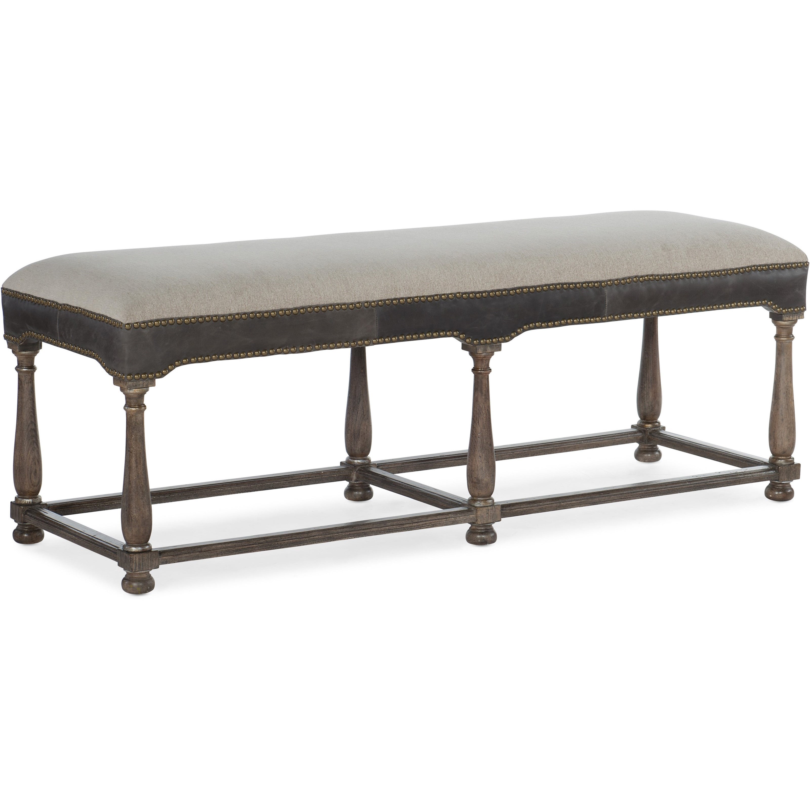 Hooker Furniture Woodlands 5820 90019 84 Traditional Bed Bench