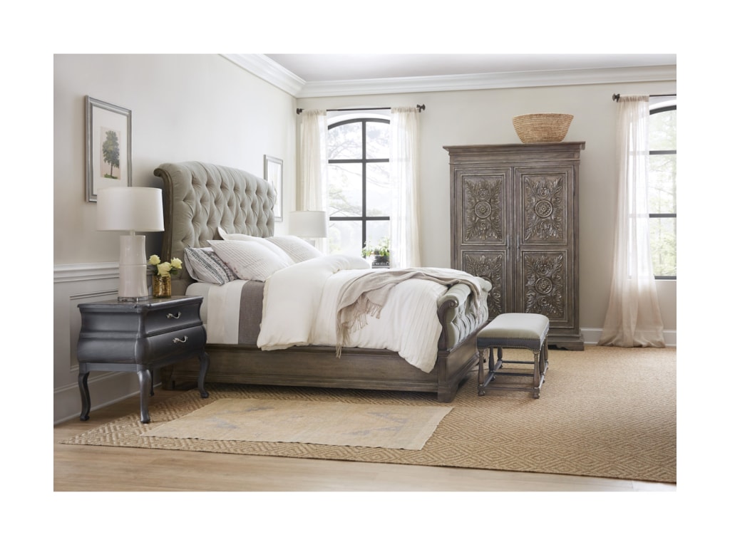 Hooker Furniture WoodlandsCalifornia King Upholstered Bed