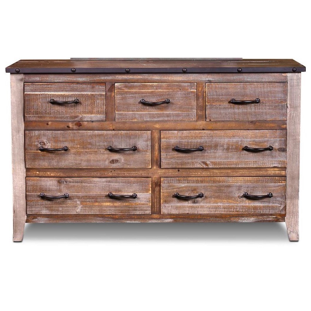 Horizon Home Urban Loft H4975 310 7 Drawer Dresser Home