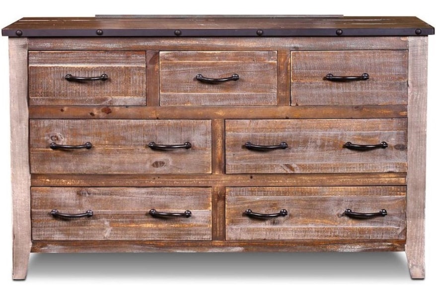 Horizon Home Urban Loft H4975 310 7 Drawer Dresser Home