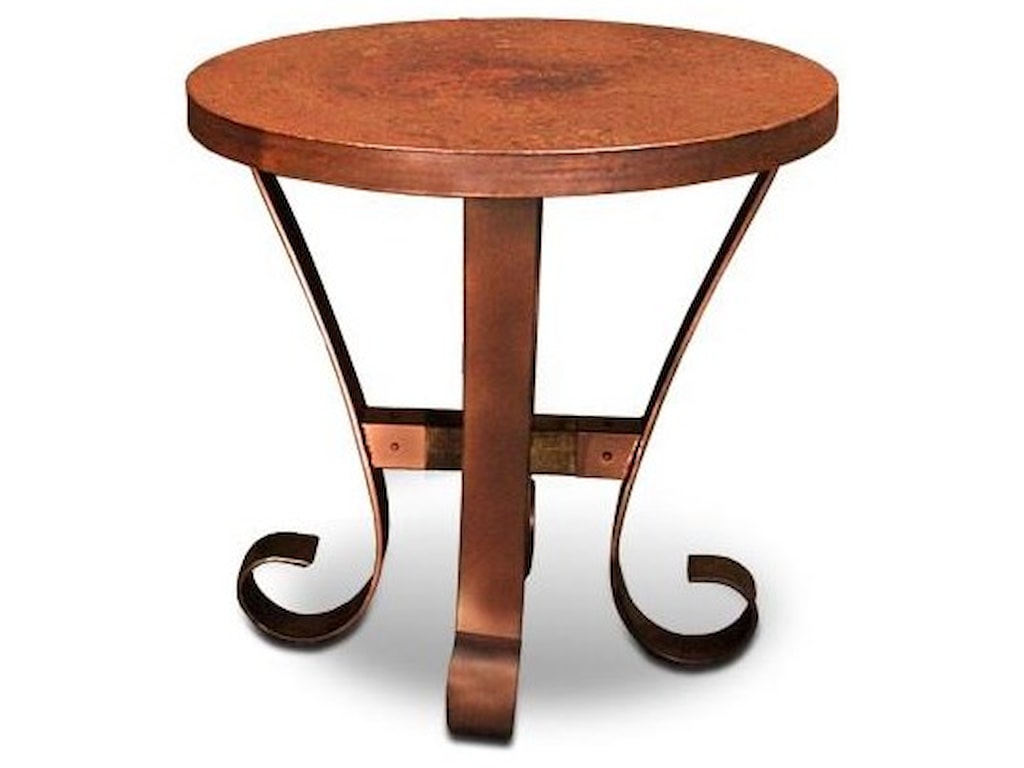 Horizon Home Barcelona H1900 100 Hammered Copper Top With Metal Base Round End Table Sam Levitz Outlet End Tables Horizon Home Barcelona H1900 100 Hammered Copper Top With Metal Base Round End Table Sam Levitz Outlet End Tables