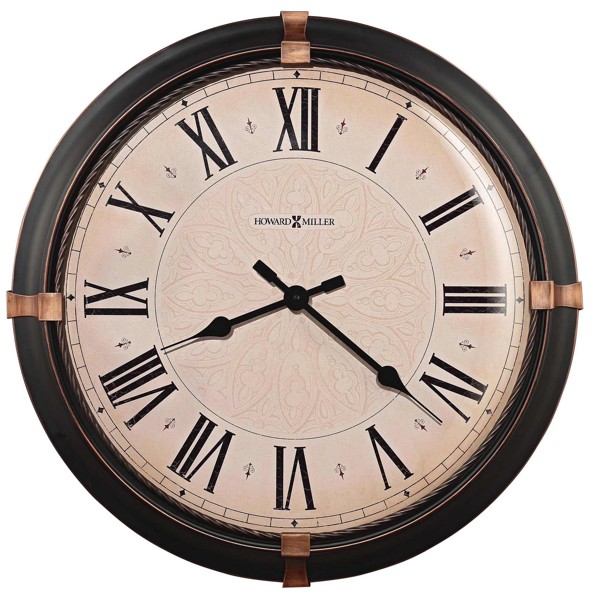 Howard Miller Wall Clocks 625-498 Atwater Roman Numeral Wall 