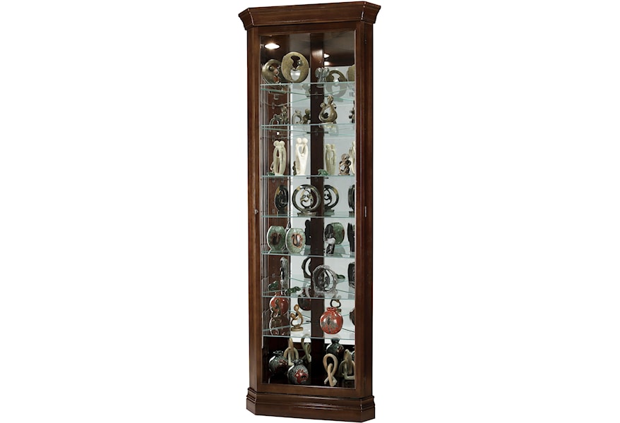 Howard Miller Corner Curios Display Cabinet Abode Curio Cabinets