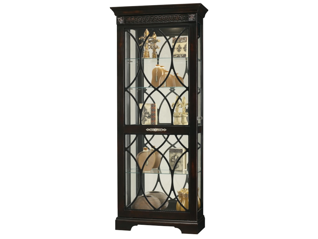 Howard Miller Furniture Trend Designs CuriosRoslyn Display Cabinet