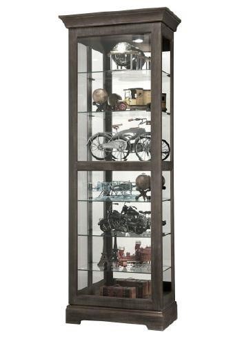 Howard Miller Gable Curio Cabinet Morris Home Curio Cabinets
