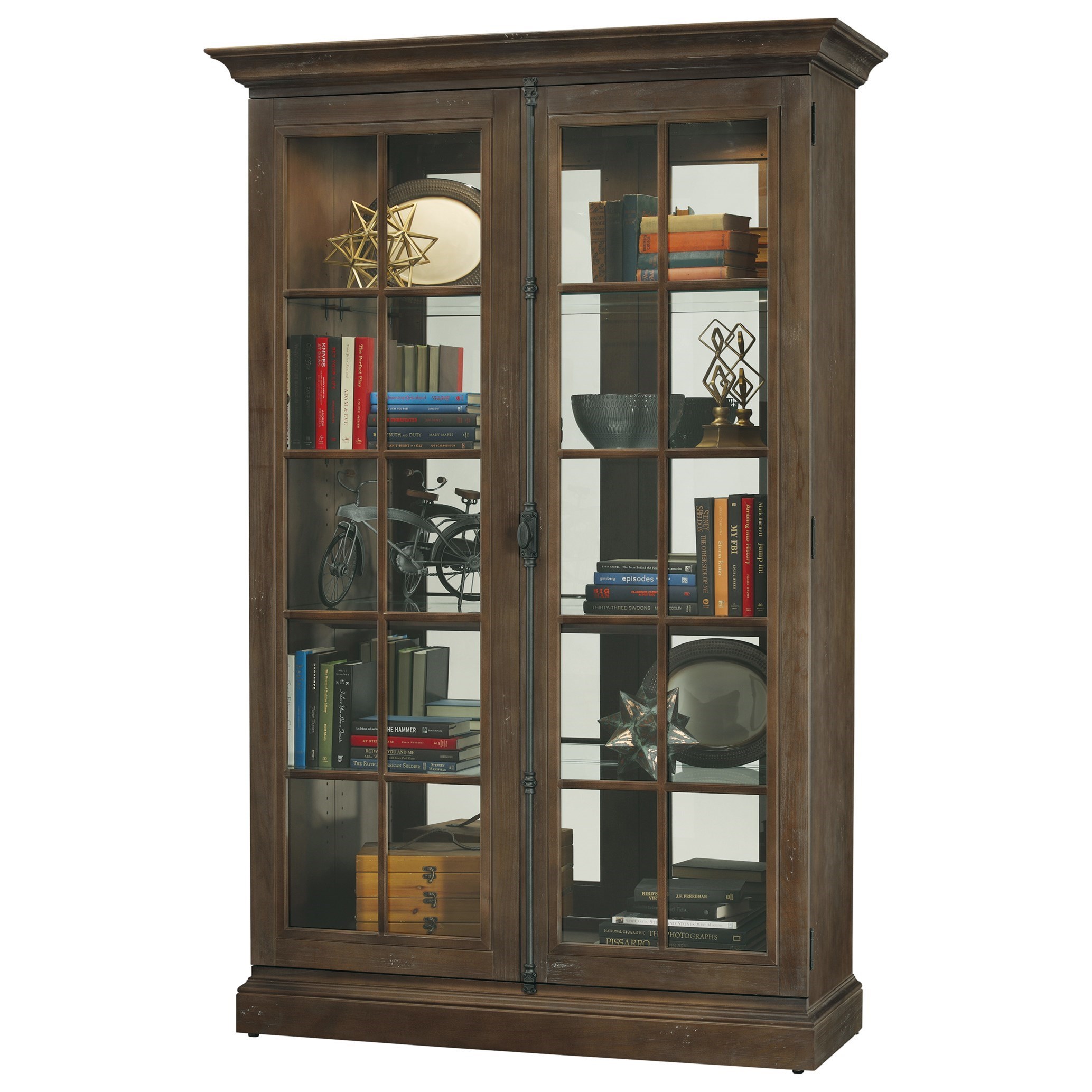 Howard Miller Cabinets Clawson Door Cabinet With Adjustable Shelves Furniture Mart Colorado China Cabinets