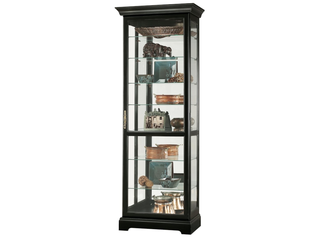 Howard Miller Cabinets Chesterfield Iii Curio Cabinet With Plate