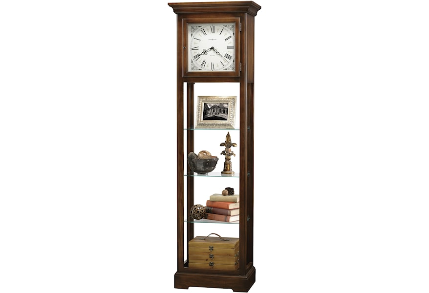Howard Miller Clocks Le Rose Grandfather Clock With Flat Top