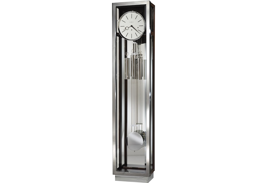 Howard Miller Clocks 611 216 Modern Grandfather Clock With Chrome