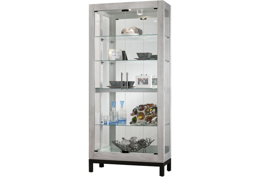 Howard Miller Curios Quinn Curio Cabinet With Built In Light