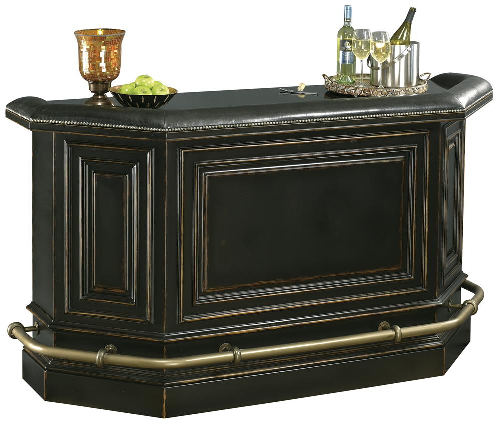 Howard Miller Northport Burnished Black Bar Cabinet Reid S