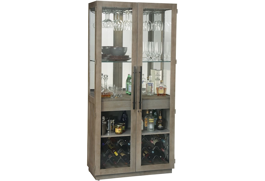 Howard Miller Wine Chaperone Wine Bar Cabinet Reid S Furniture
