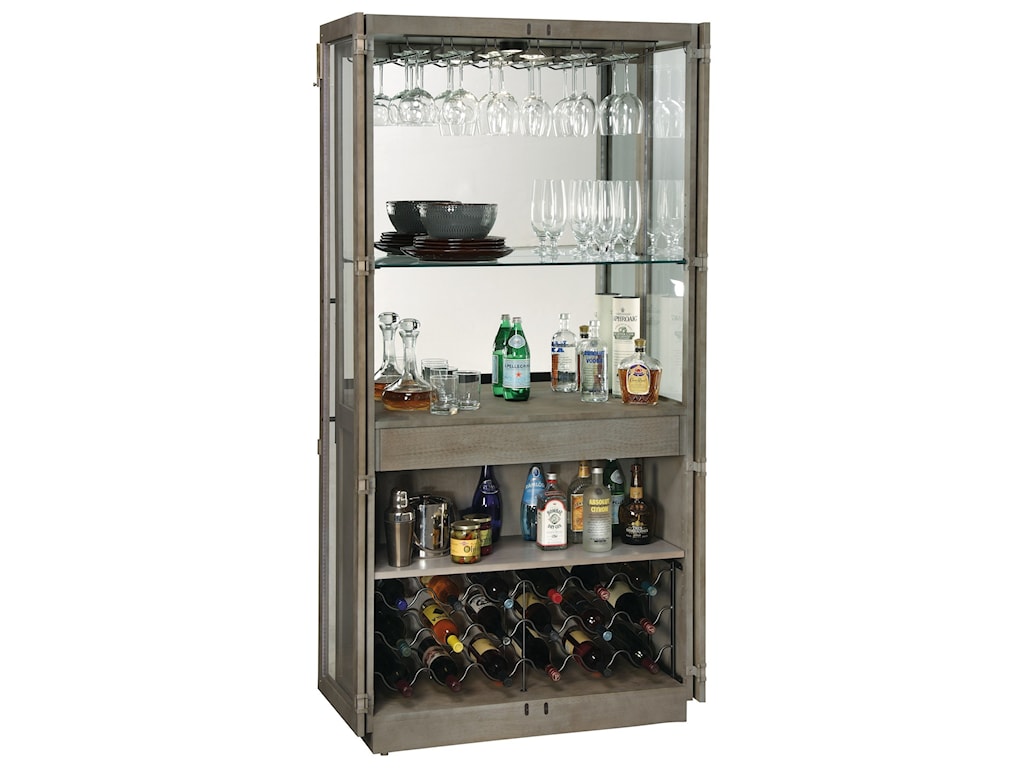 Howard Miller Wine Chaperone Wine Bar Cabinet Wayside