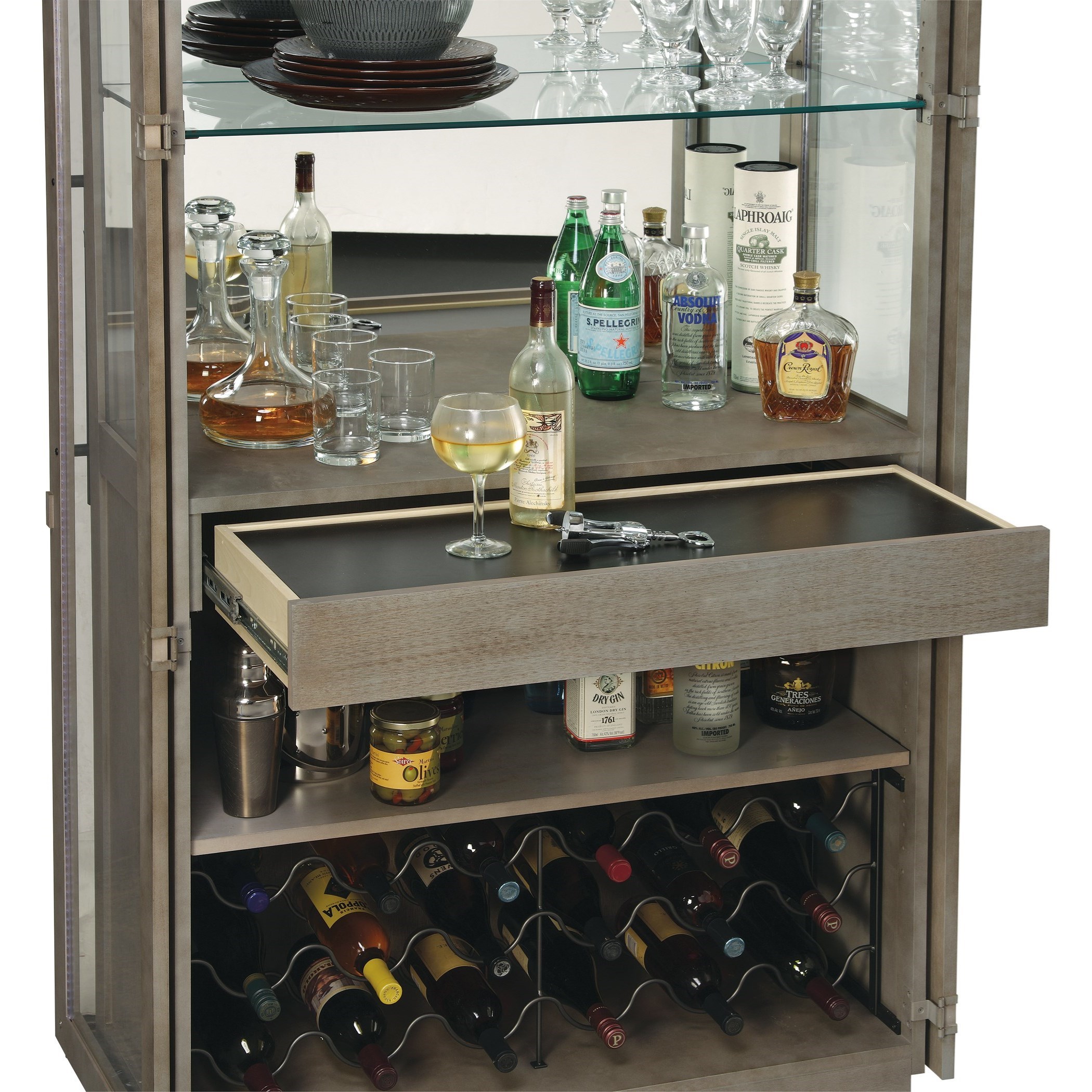 howard miller wine cabinet