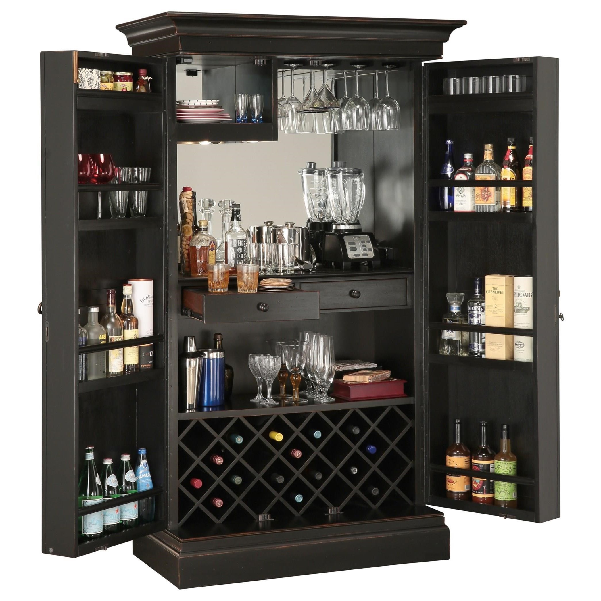 howard miller wine cabinet