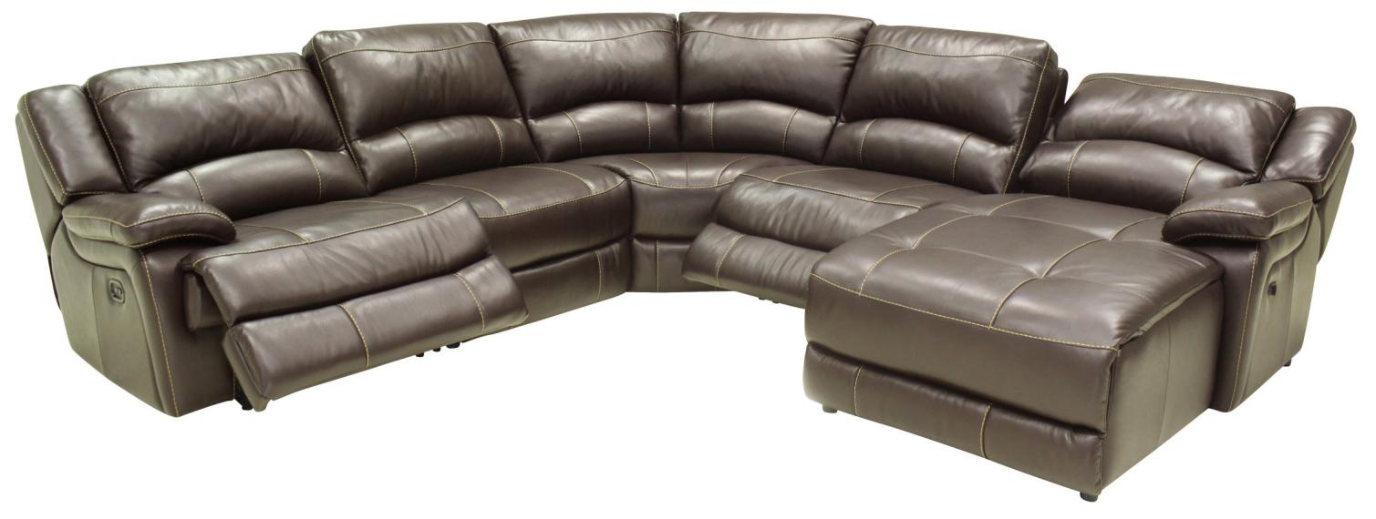 Htl T118cs Reclining Sectional Sofa With Right Side Chaise