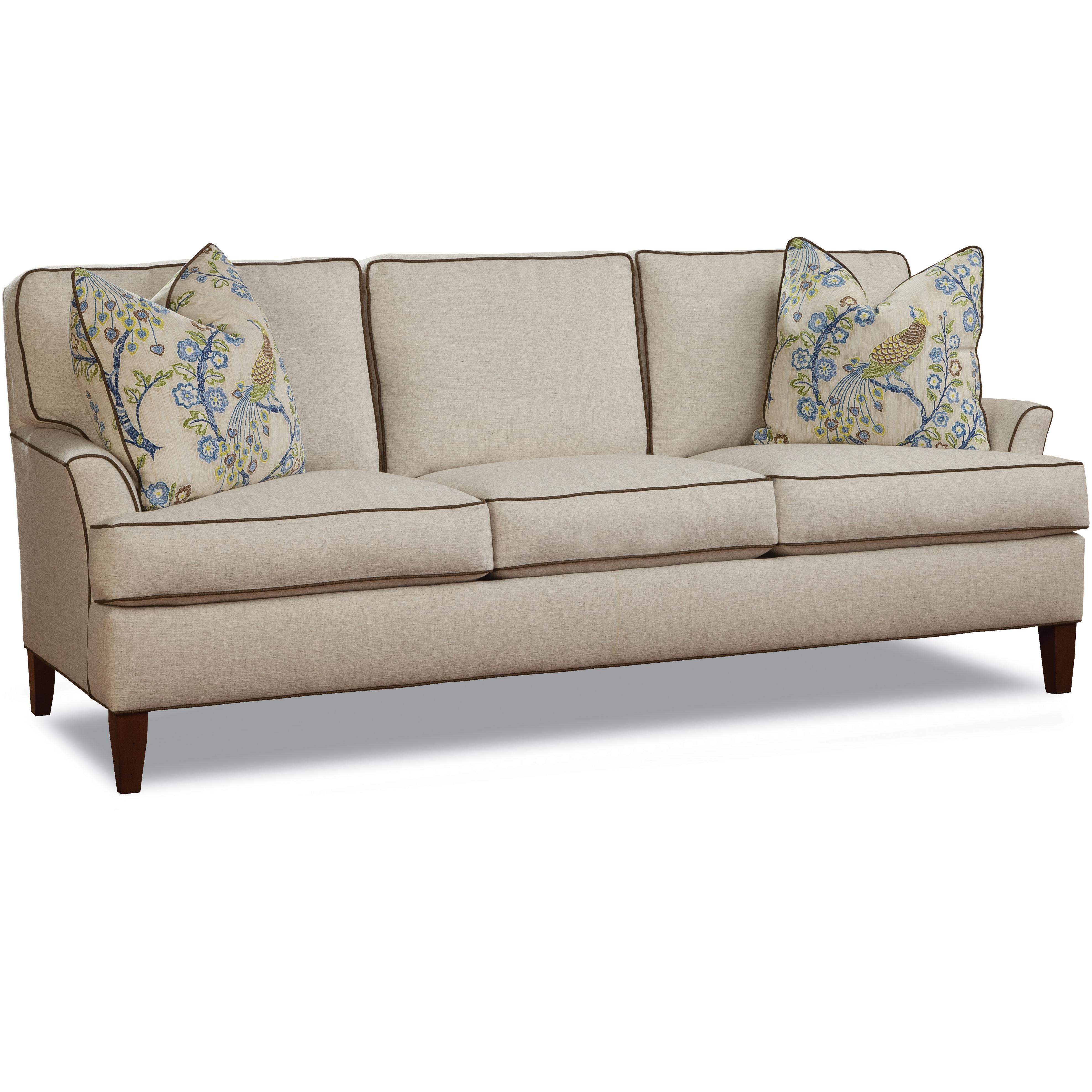 Huntington House 2031 Transitional Sofa with Flared Track Arms