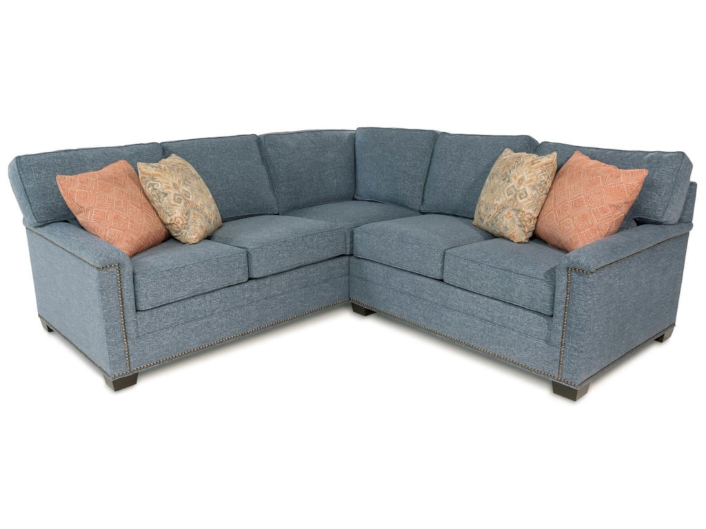 Sectional sofa nailhead trim