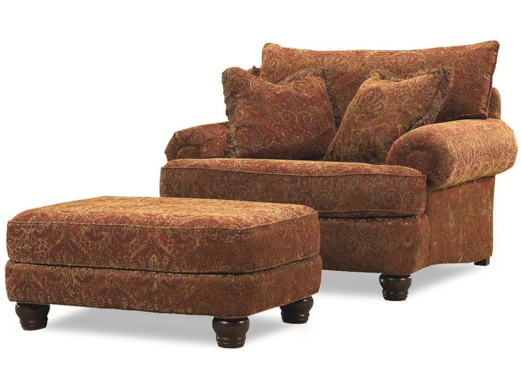Huntington House 2081Resting Chair & Ottoman