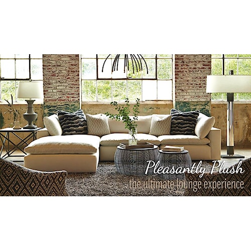 Geoffrey Alexander Xavier Sectional Sofa Group With Track Arms And Geoffrey Alexander Xavier Sectional Sofa Group With Track Arms And Seat Cushion