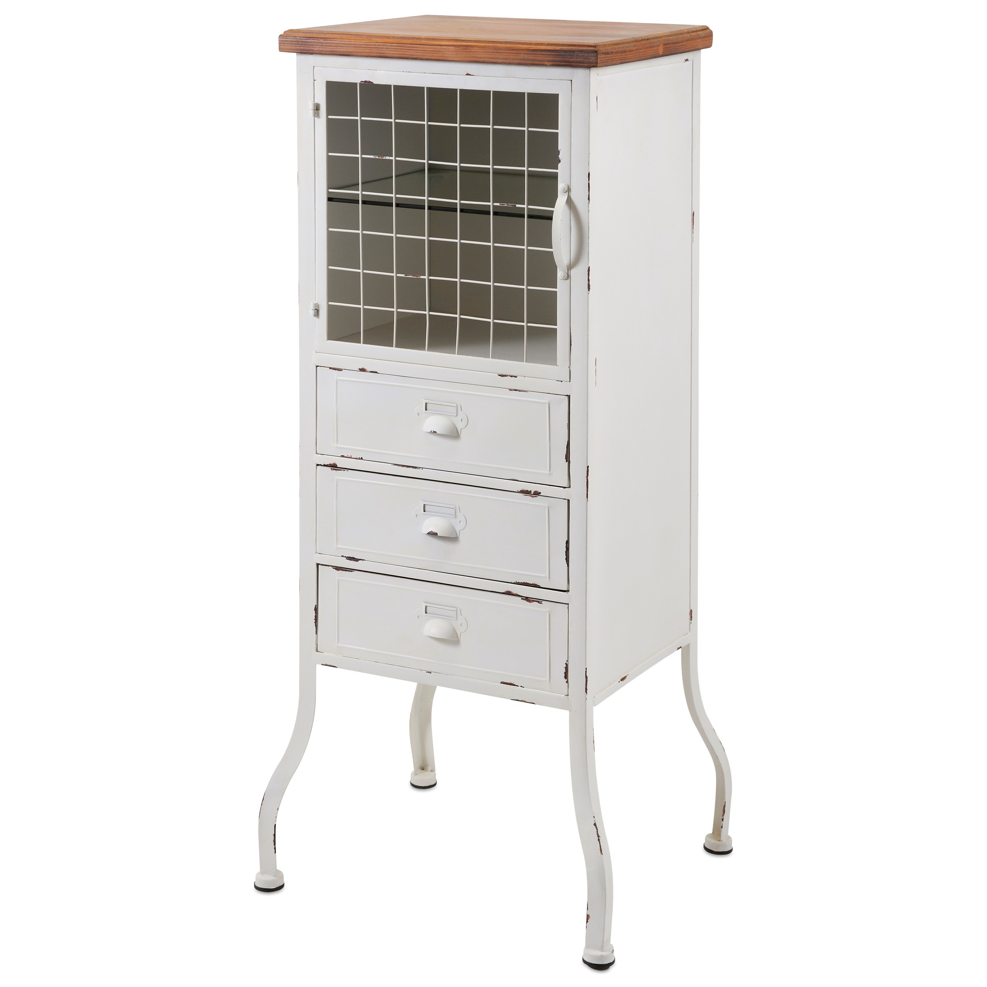 Imax Worldwide Home Accent Tables And Cabinets Zane 3 Drawer Metal Cabinet Lagniappe Home Store Accent Chests