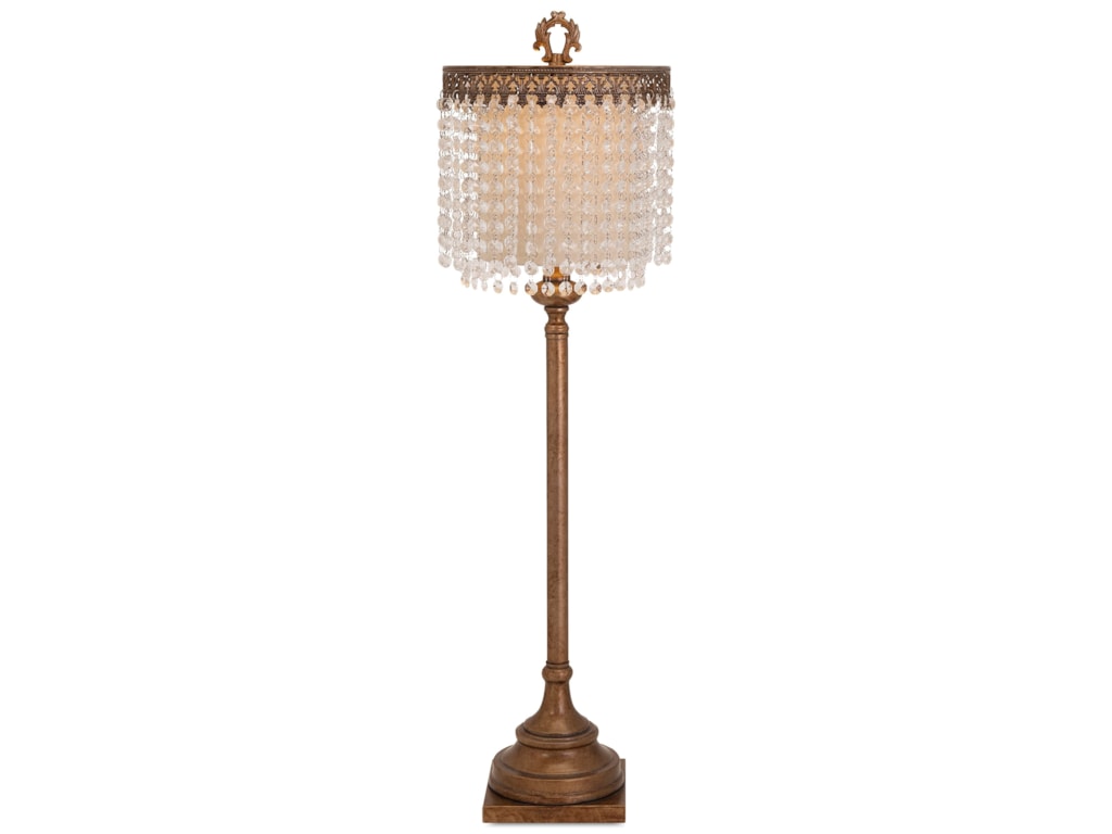 Imax Worldwide Home Becky Fletcher Maeveen Crystal Beaded Table Lamp Imax Worldwide Home Becky Fletcher Maeveen Crystal Beaded Table Lamp