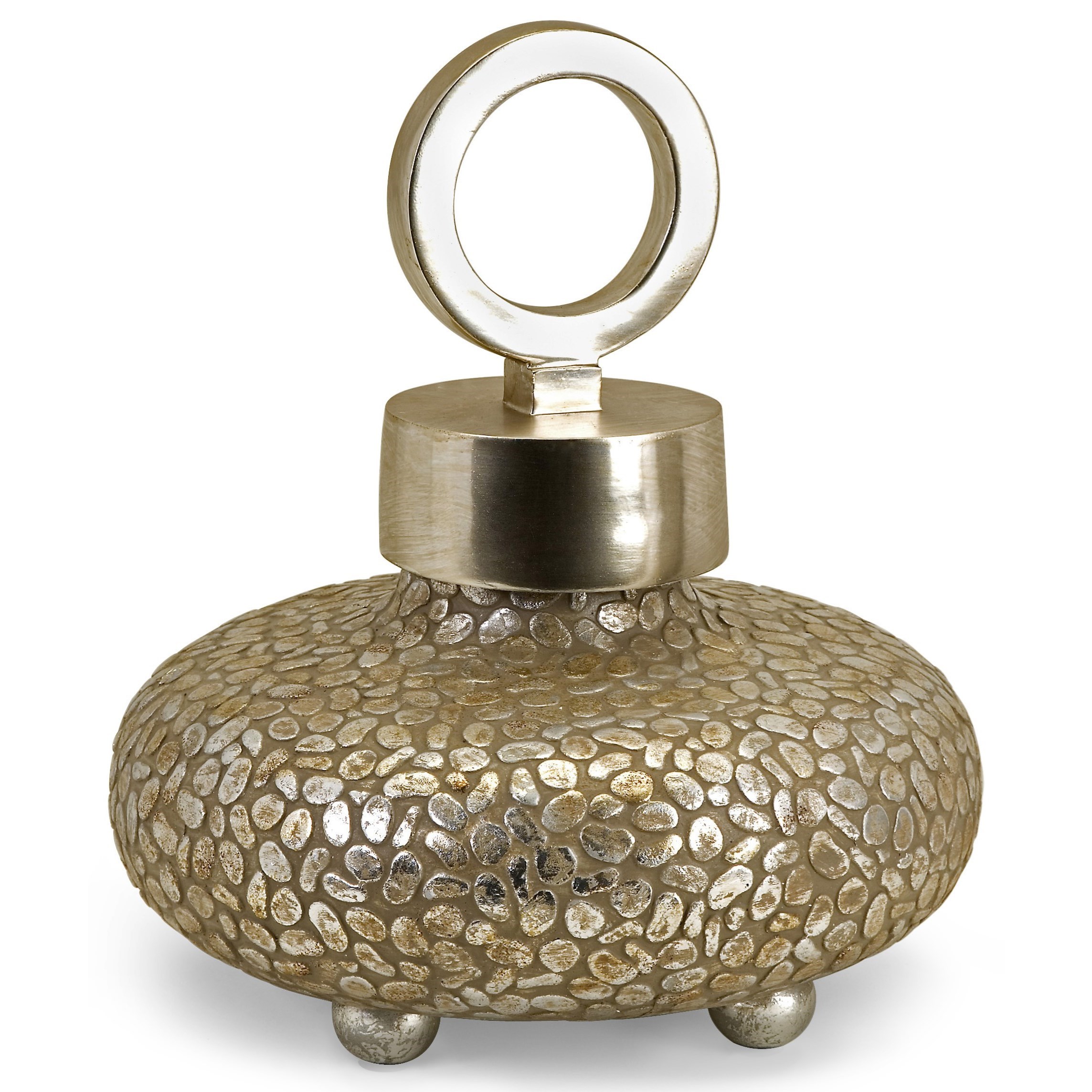 Imax Worldwide Home Carolyn Kinder Round Myriad Lidded Vase Lagniappe Home Store Vases Urns