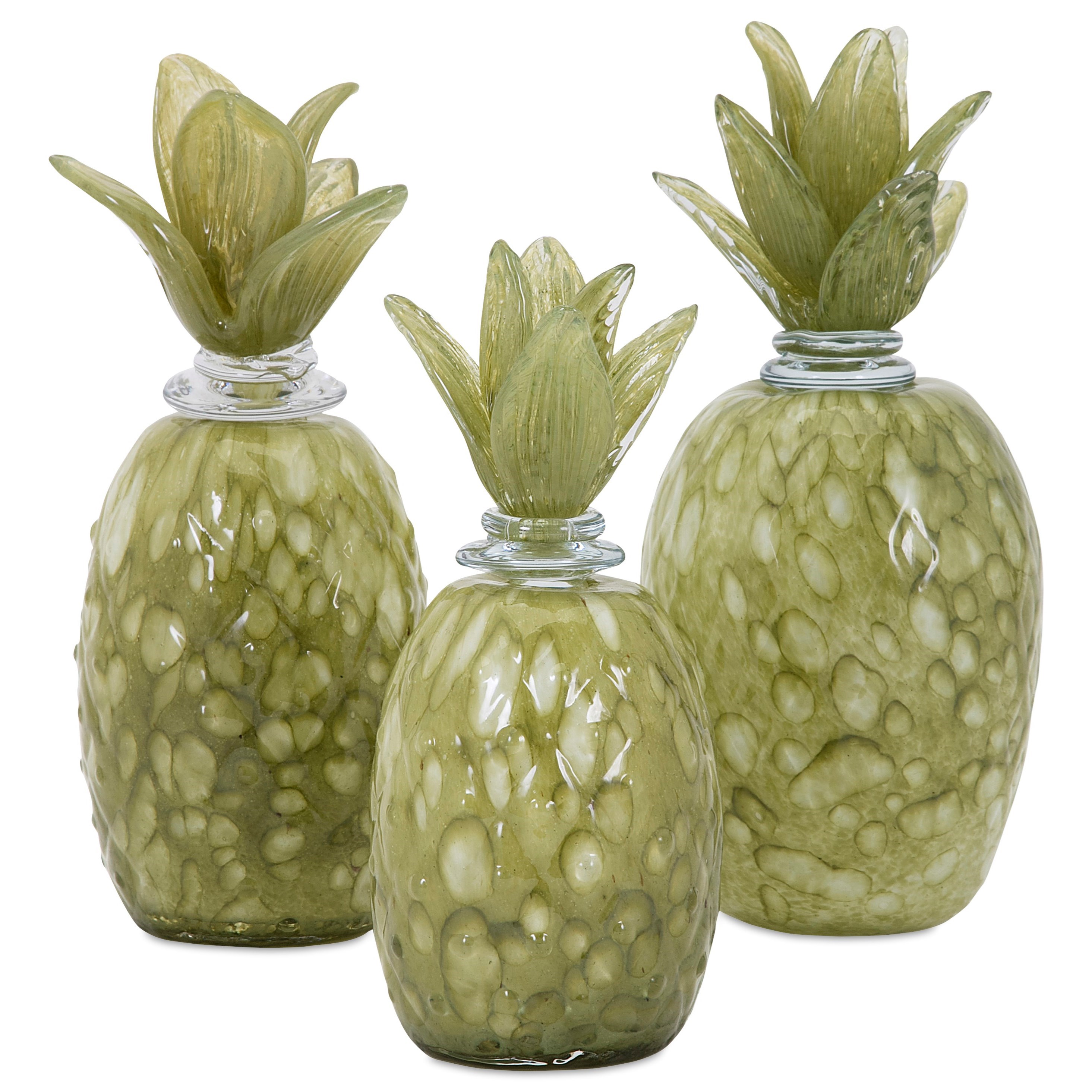 Imax Worldwide Home Decorative Figurines 47939 3 Rolanda Glass