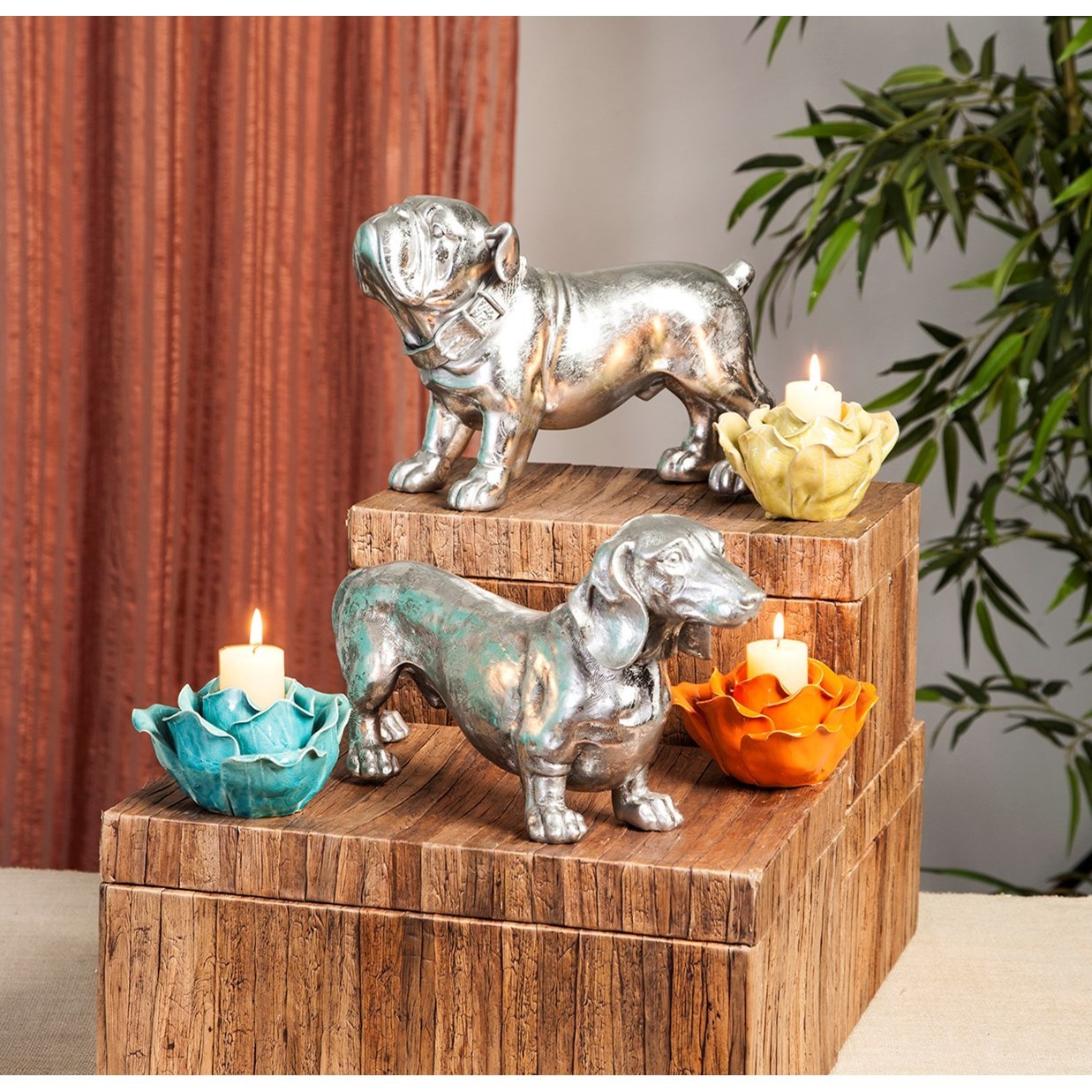 Imax Worldwide Home Decorative Figurines 53063 Oscar Stick Silver