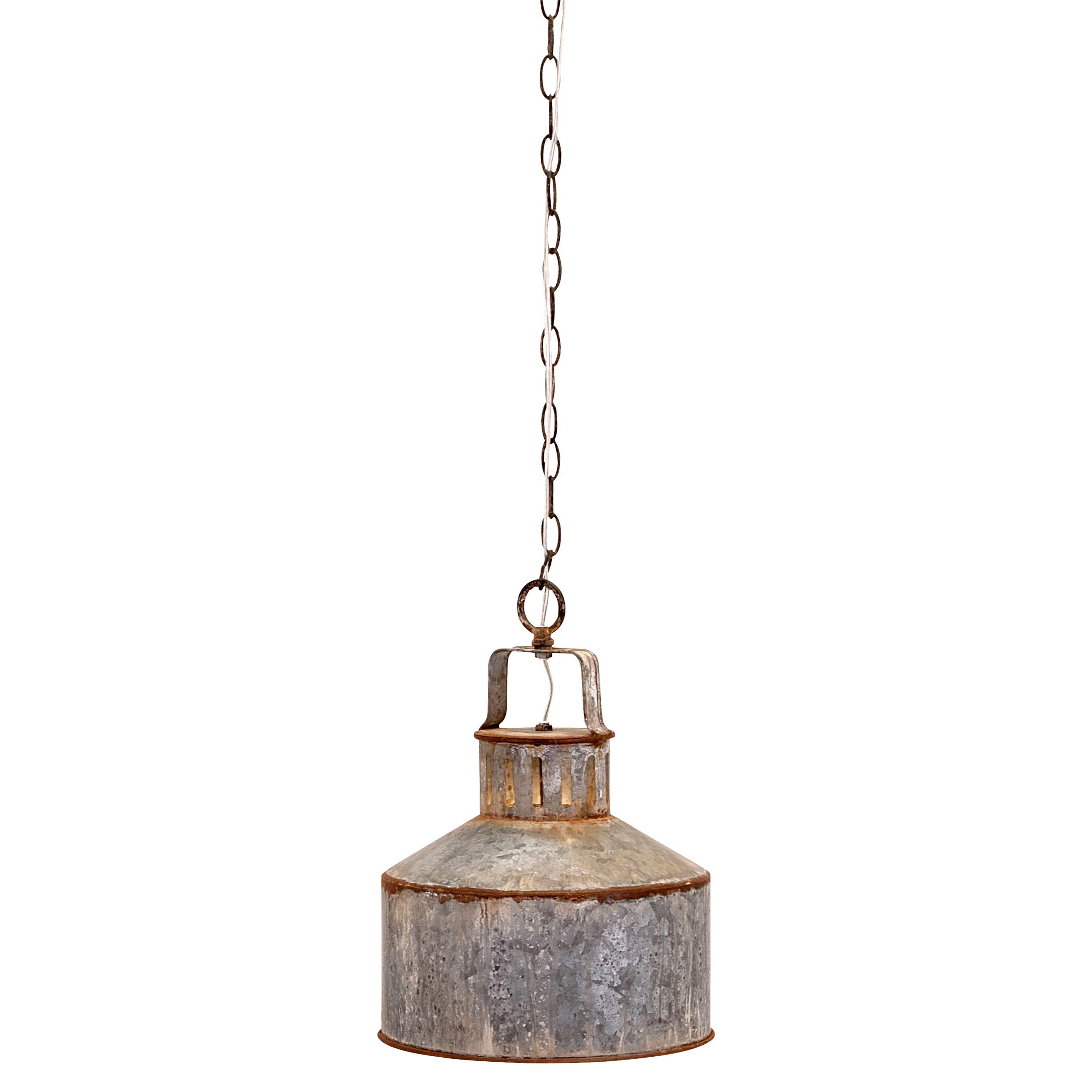 Imax Worldwide Home Lighting 89382 George Galvanized Pendant Light