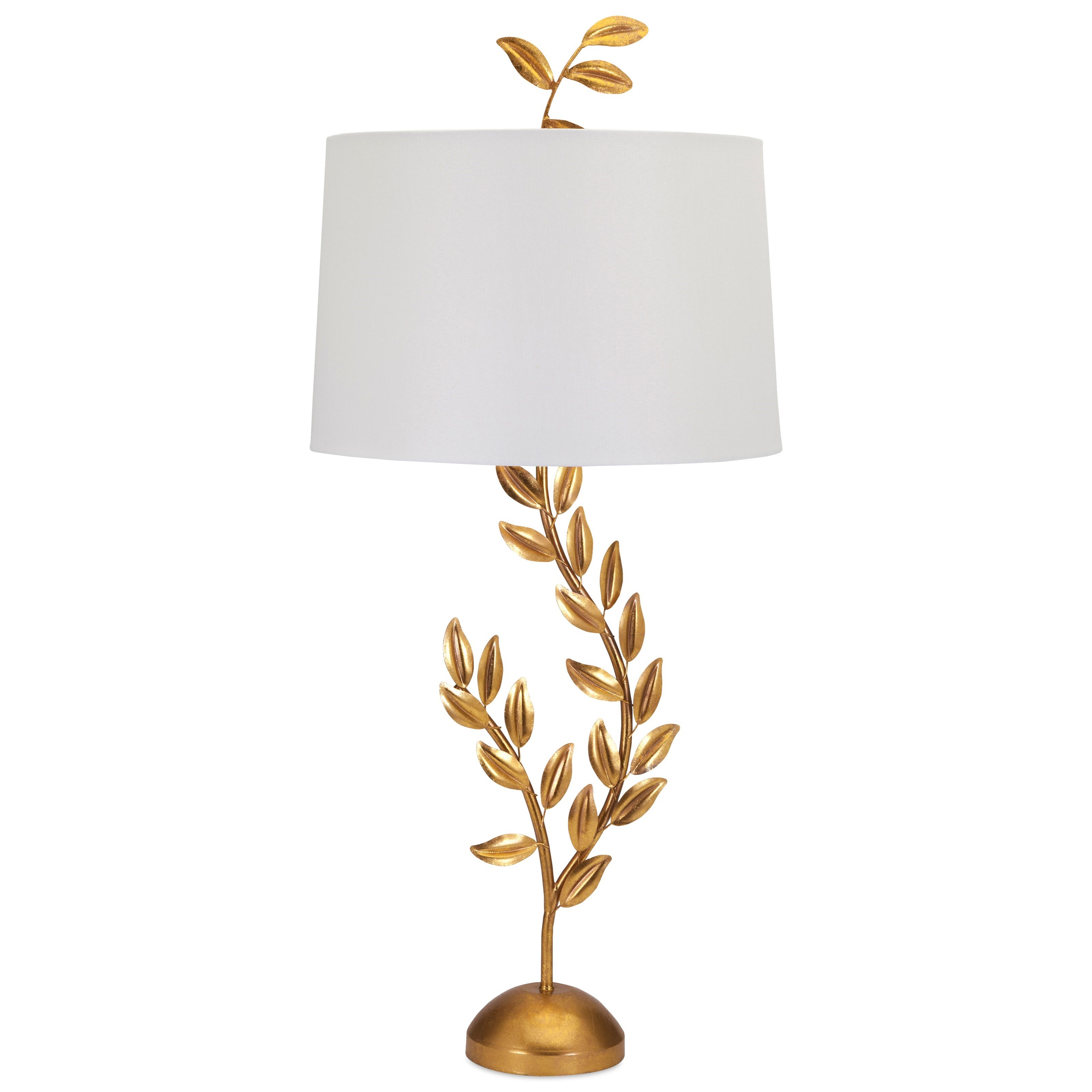 gold leaf table lamp