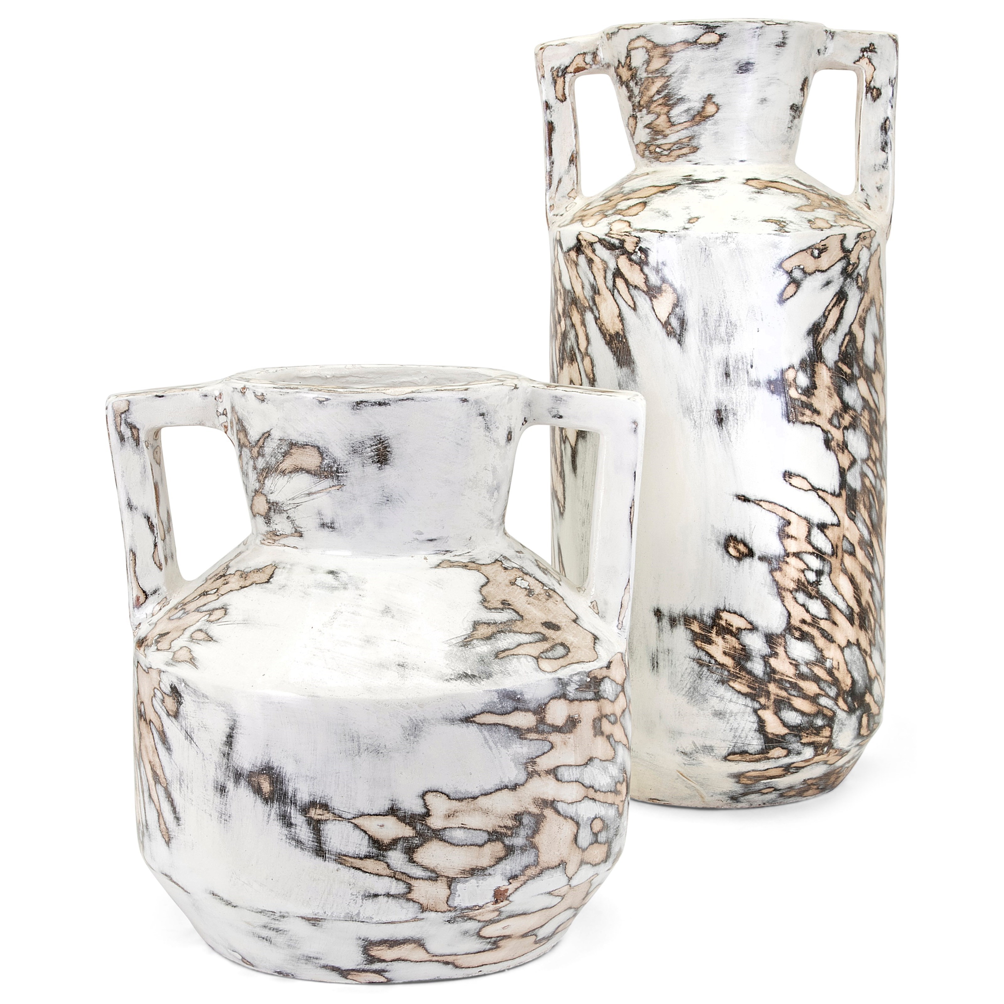 Imax Worldwide Home Vases 73286 Harper Small Mexican Pottery Vase