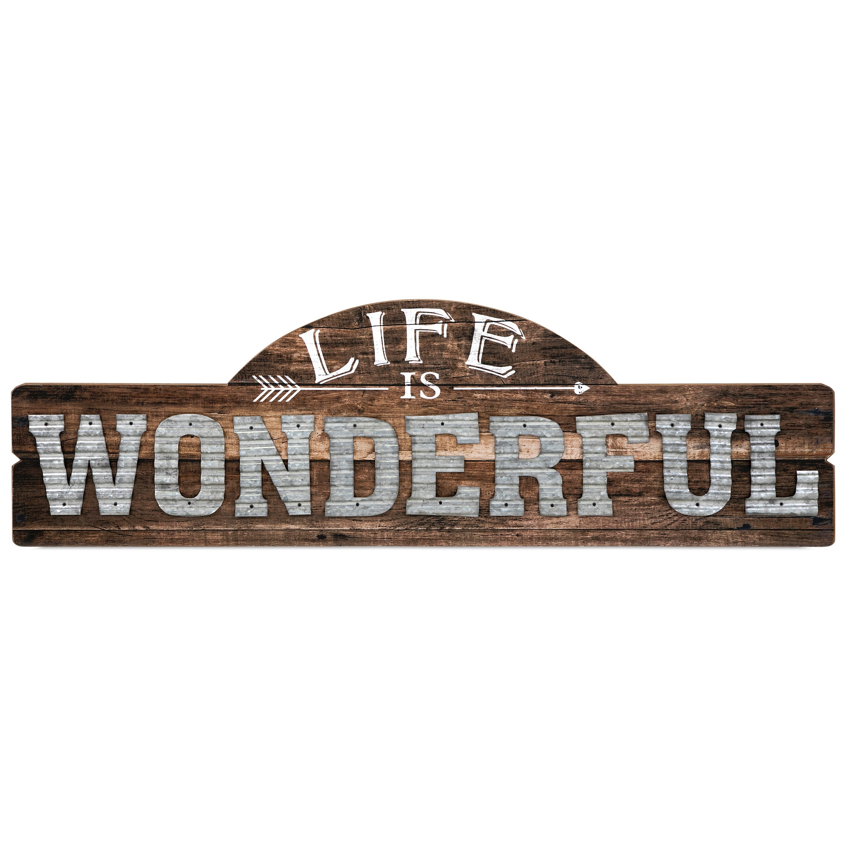 Imax Worldwide Home Wall Art 18330 Life Is Wonderful Wall Decor Corner Furniture Prints Paintings