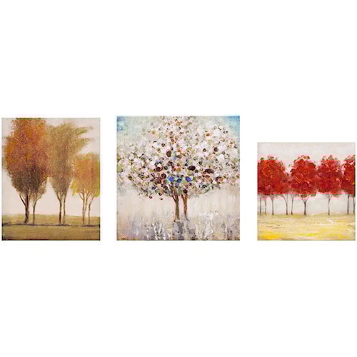 Imax worldwide home wall art miniature tree gallery art set of 3 Imax worldwide home wall art miniature tree gallery art set of 3