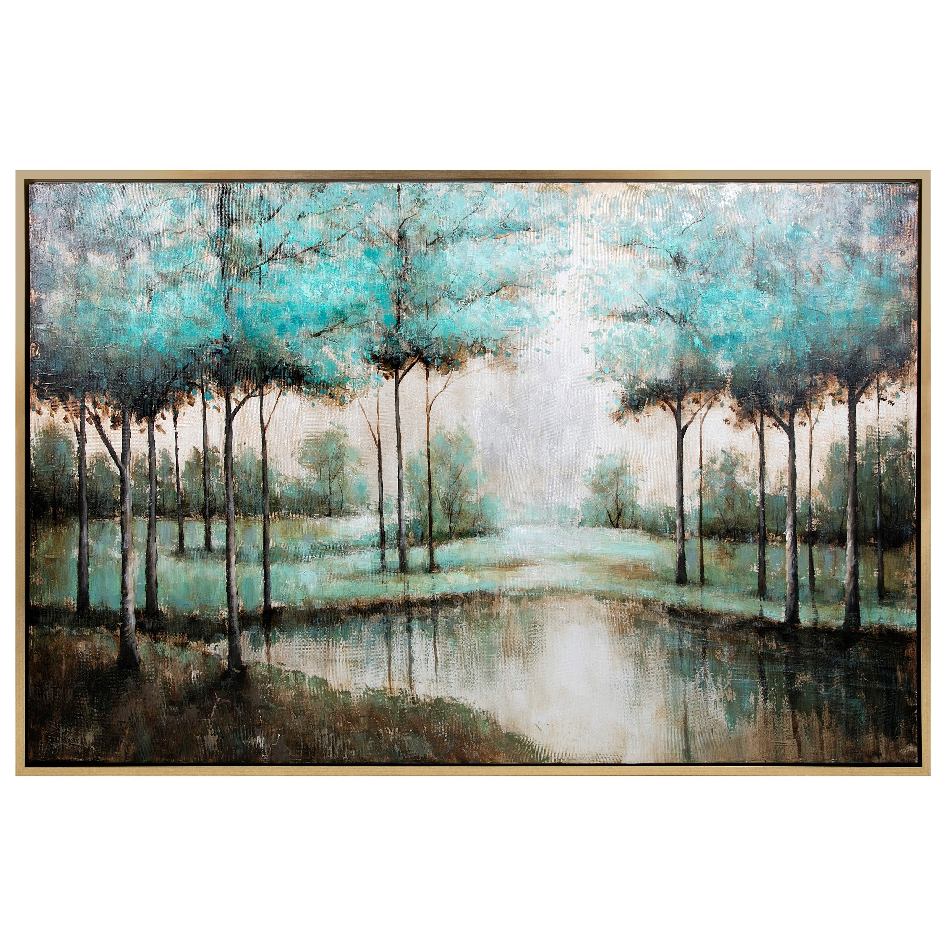 Imax Worldwide Home Wall Art Verdigis Wonder Framed Oil Painting