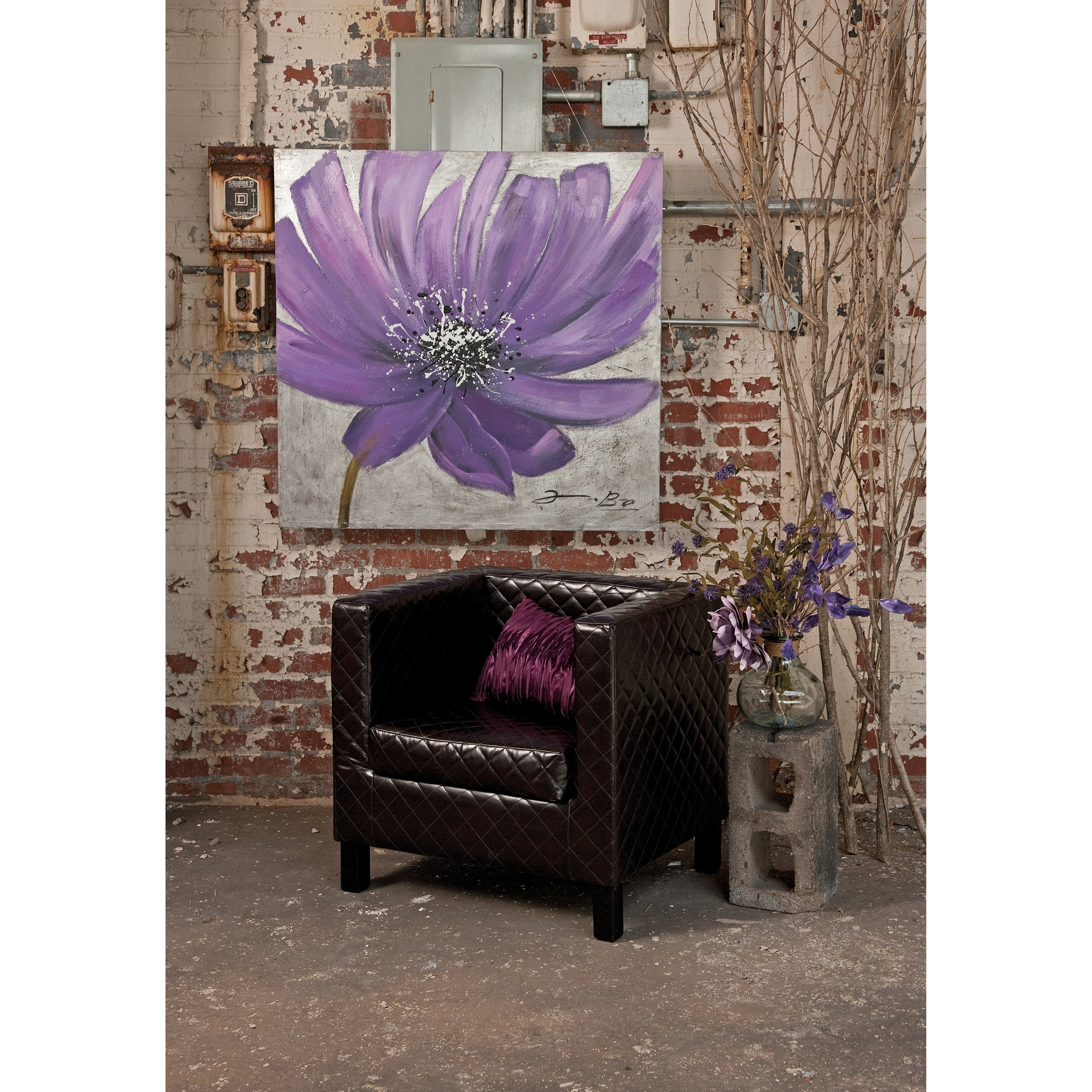 Imax Worldwide Home Wall Art 82049 Frisian Floral Oil Painting