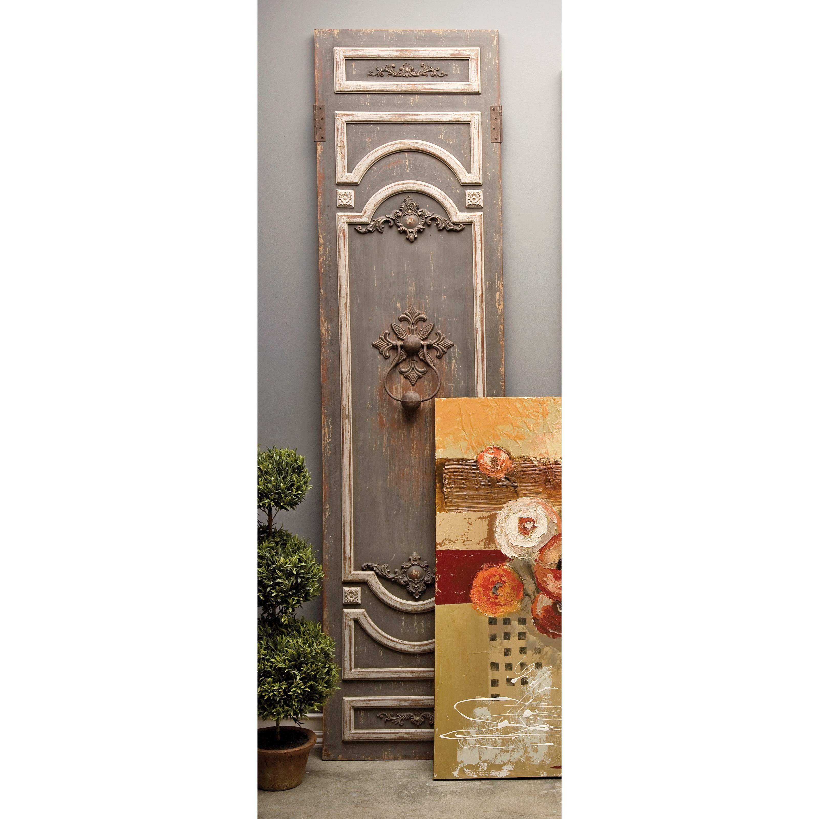 Imax Worldwide Home Wall Art Gianna Panel Door Lagniappe Home