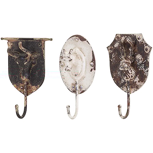 Imax worldwide home wall art burns metal animal wall hooks ast 3 Imax worldwide home wall art burns metal animal wall hooks ast 3