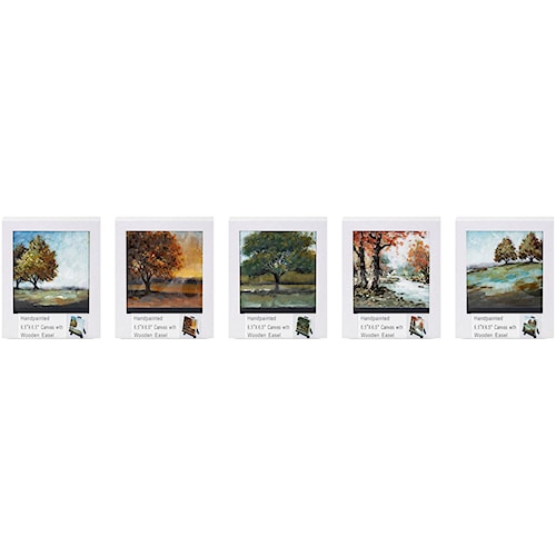 Imax worldwide home wall art mini canvas with easels individually gift boxed ast 5 Imax worldwide home wall art mini canvas with easels individually gift boxed ast 5