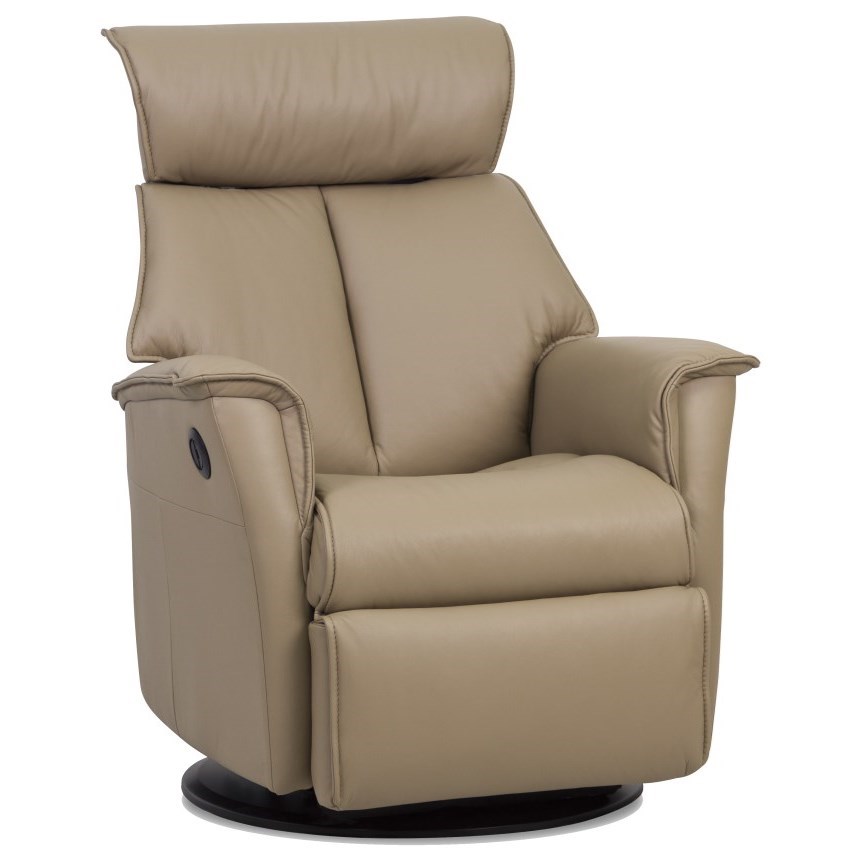Img Norway Boss Large Power Glider Recliner With Adjustable Head And Neck Support Wilson S Furniture Recliners