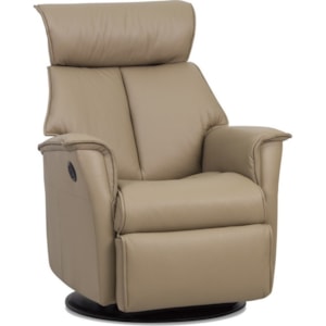 Img Norway Boss Standard Size Power Glider Recliner With Adjustable Head And Neck Support Zak S Home Recliners