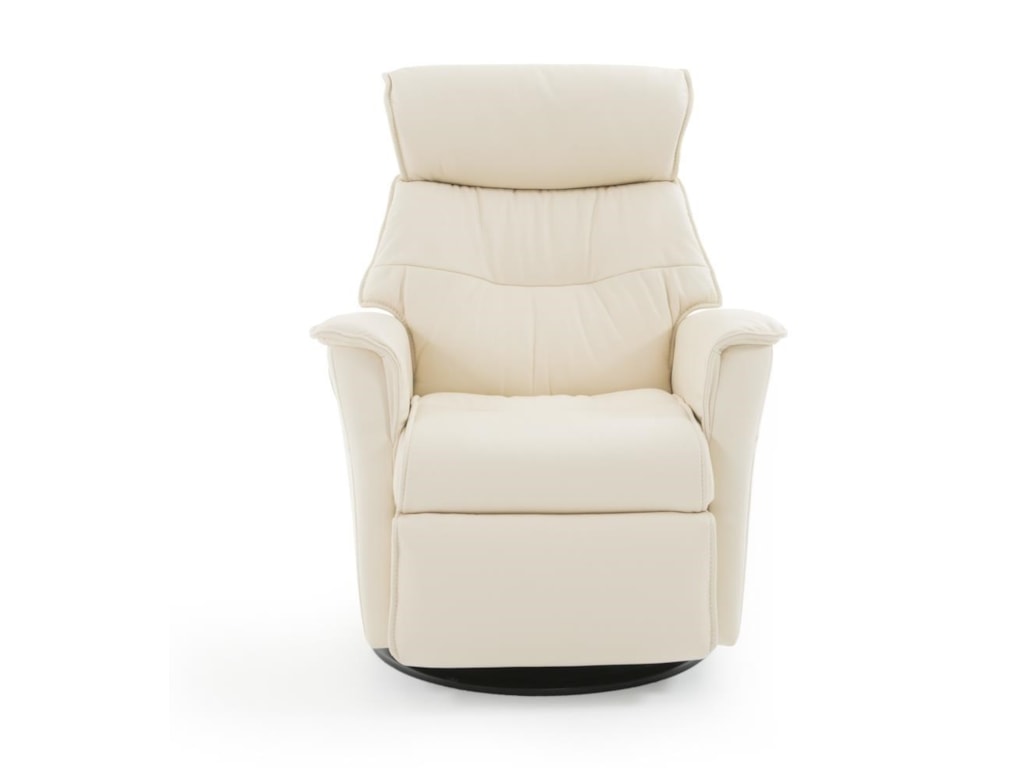 Captain Standard Size Contemporary Recliner With Swivel Glider Base By Img Norway At Baer S Furniture