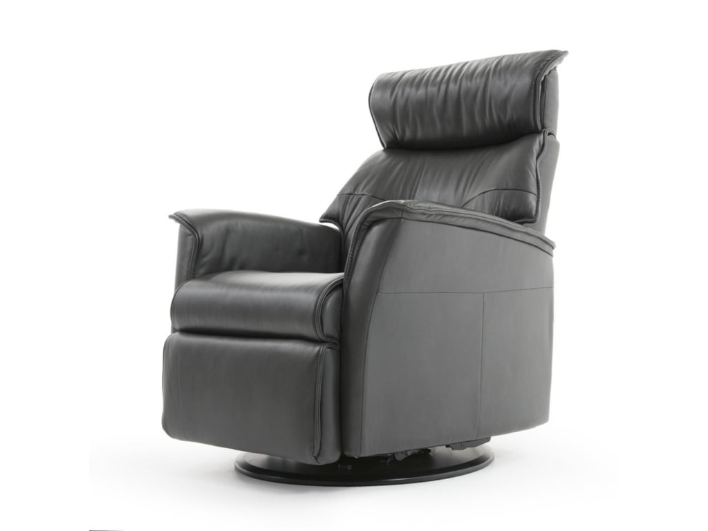 Captain Large Contemporary Recliner With Swivel Glider Base By Img Norway At Baer S Furniture