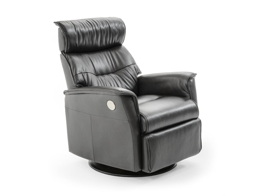 Captain Large Contemporary Recliner With Swivel Glider Base By Img Norway At Baer S Furniture