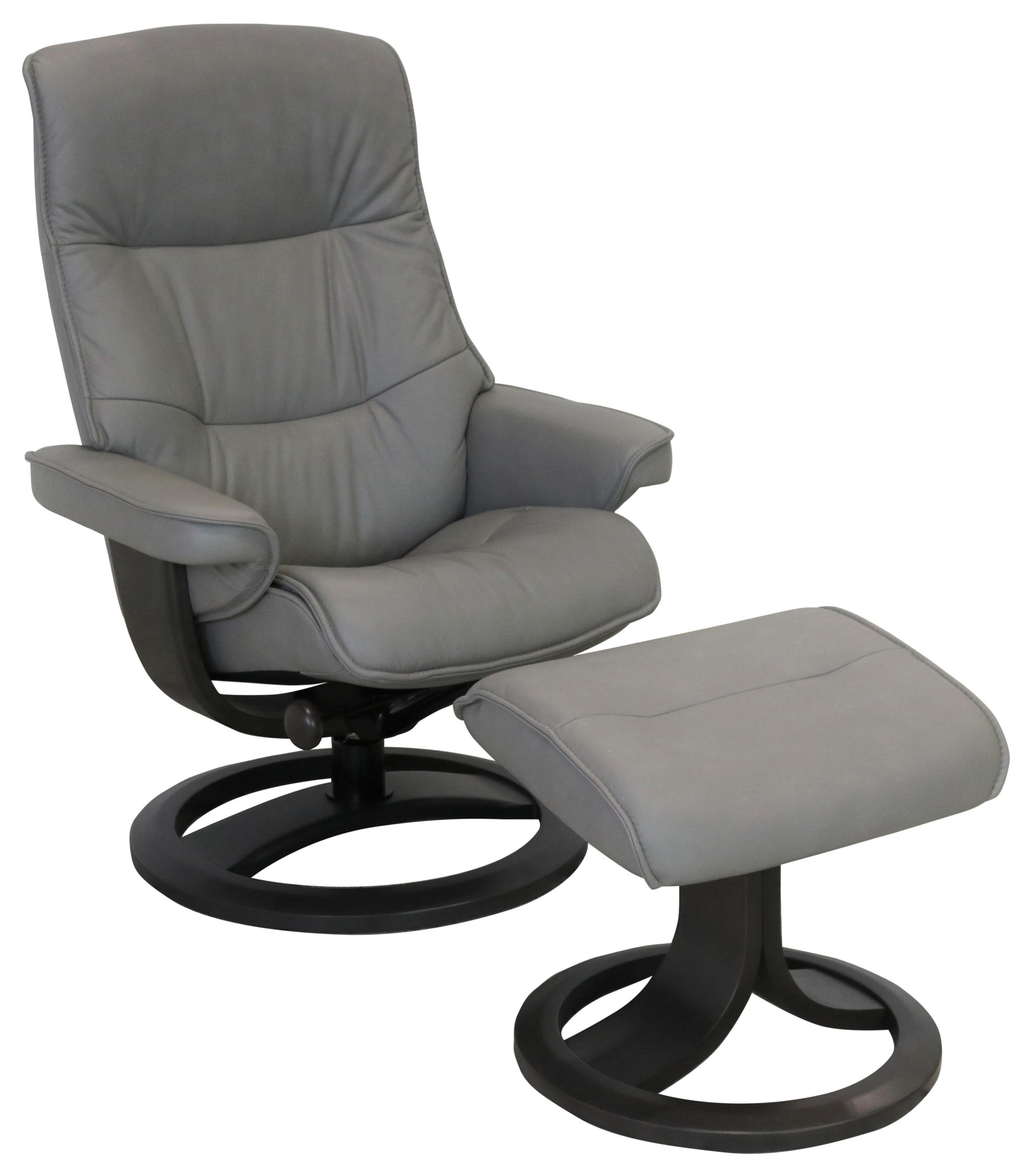 IMG Comfort Nordic Nordic 66 Standard Reclining Chair and Ottom