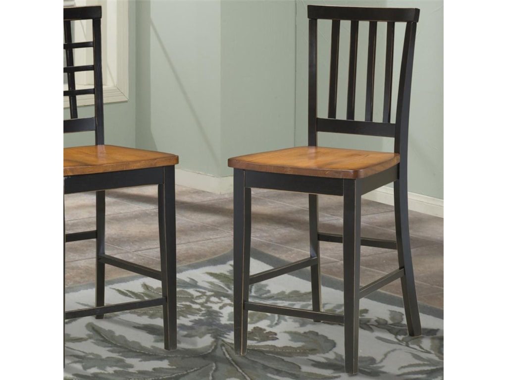 Intercon Arlington Slat Back 24 Inch Bar Stool Wayside Furniture Intercon Arlingtonslat Back 24 Inch Bar Stool