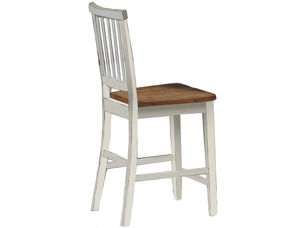 Intercon ArlingtonSlat Back 24 Inch Bar Stool