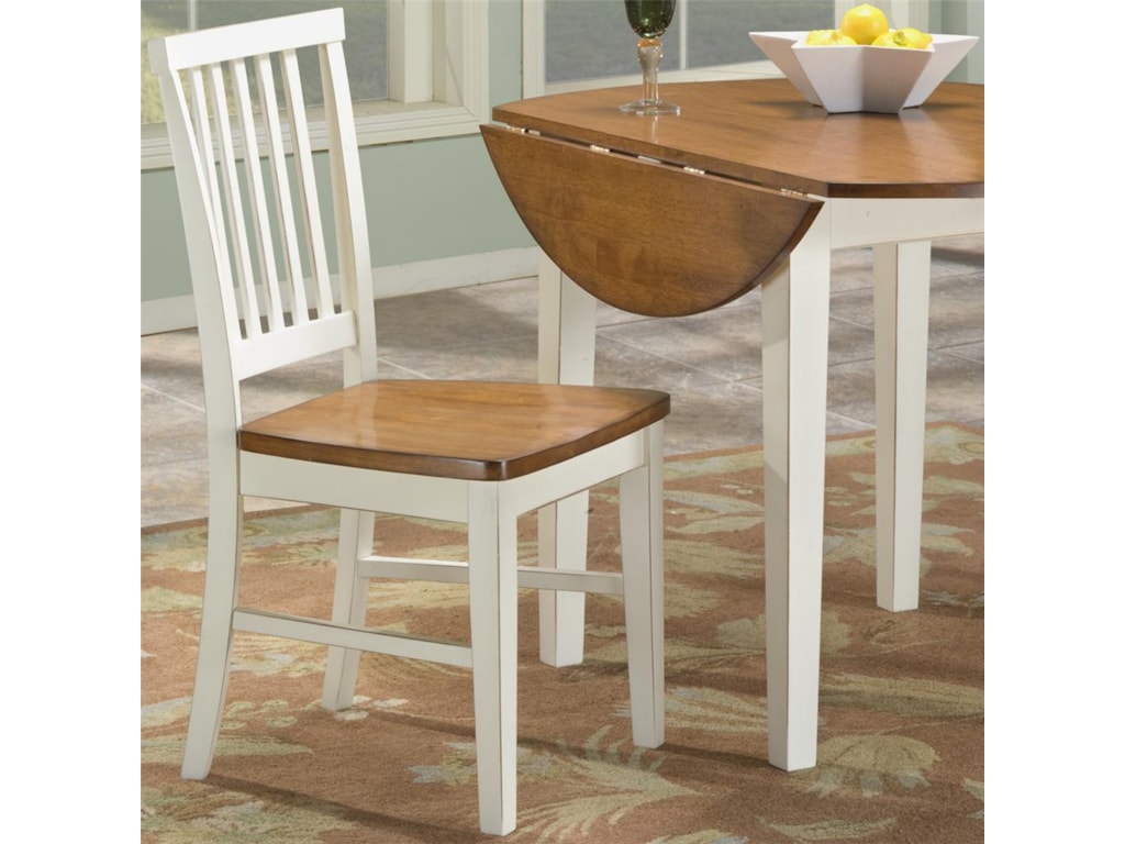 Intercon ArlingtonSlat Back Side Chair